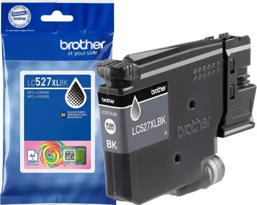 [LC527XLBK] Brother LC-527XLBK Zwart, Inkt op pigmentbasis, 1 stuk(s), 2000 pagina's