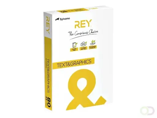 Rey Text & Graphics A4 80gr. Wit pak a 500 vel.