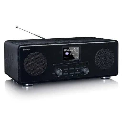 [DAR-061] Lenco DAR-061 - Internet - Analoog & digitaal - DAB+ - FM - 20 W - LCD - 7,11 cm (2.8")