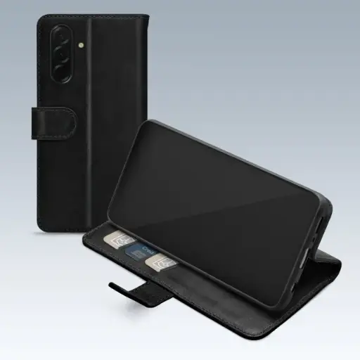 [MOB-EGWBCB2-GALA365G] Mobilize Premium Gelly Wallet Book Case Samsung Galaxy A36 5G/A56 5G Black