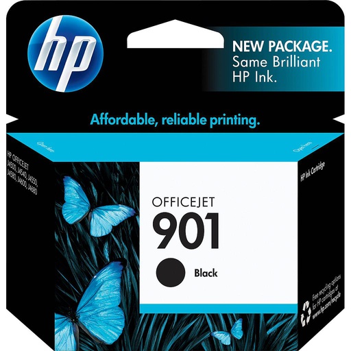 [CC653AE#UUS] HP Inktjet Cartidge 901 zwart