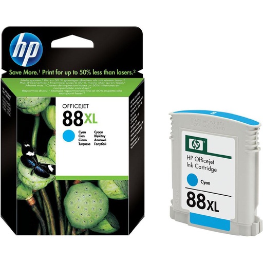 [C9391AE] HP Inktjet Cartridge 88 XL Cyaan