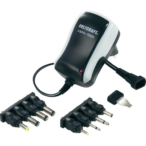[USPS-1000] Voltcraft universele adapter 1000 mA, 3-12 V