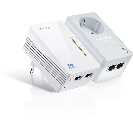 [TL-WPA4226KIT] TP-Link AV500 2-port Powerline Wifi Extender kit TL-WPA4226KIT