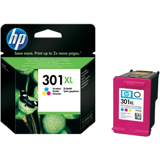 [CH564EE#BA3] HP Inktjet Cartridge 301XL Kleur