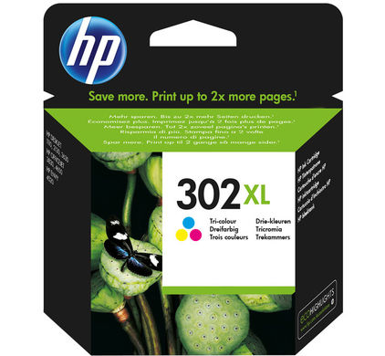 [F6U67AE] HP Inktjet Cartridge 302XL Colour