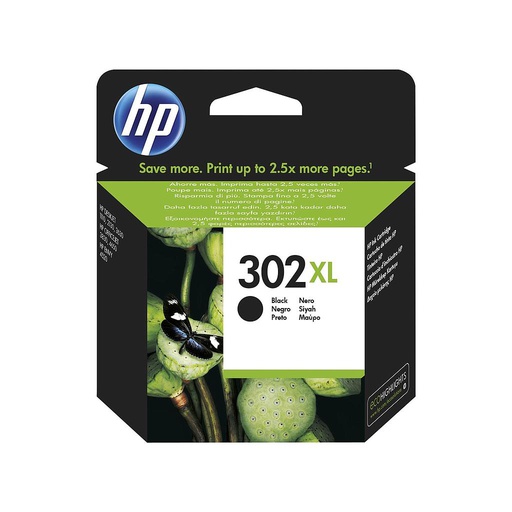 [F6U68AE] HP Inktjet Cartridge 302XL Zwart