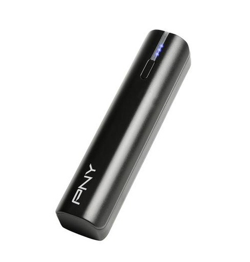 [P-B2600-1TK01-RB] PNY PowerPack T2600mAh Black - 1x USB - 1x Micro USB