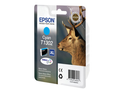 [C13T13024010] Epson T1302 xl inktcartridge cyaan