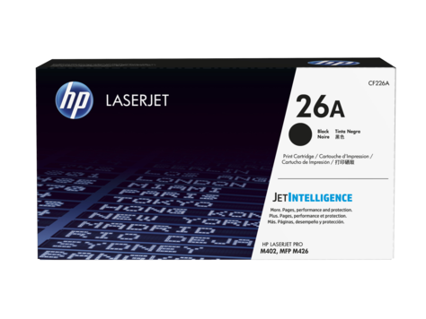 [CF226A] HP 26A Original Toner Cartridge - Black - Laser