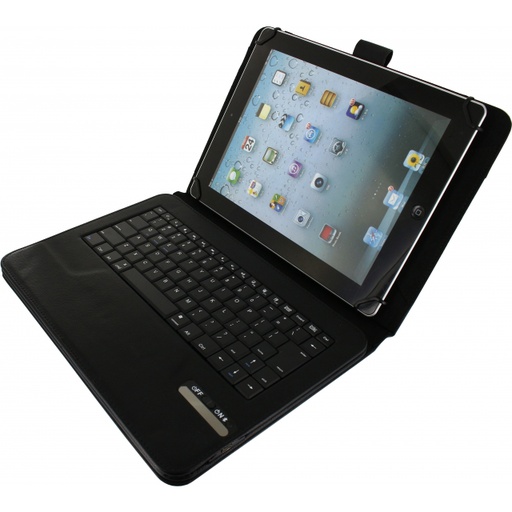 [XCC-DBKB-910] Xccess : Detachable Bluetooth Keyboard Stand Case Universal 9"/10" Black
